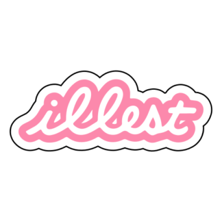 Illest Sticker (Pink)